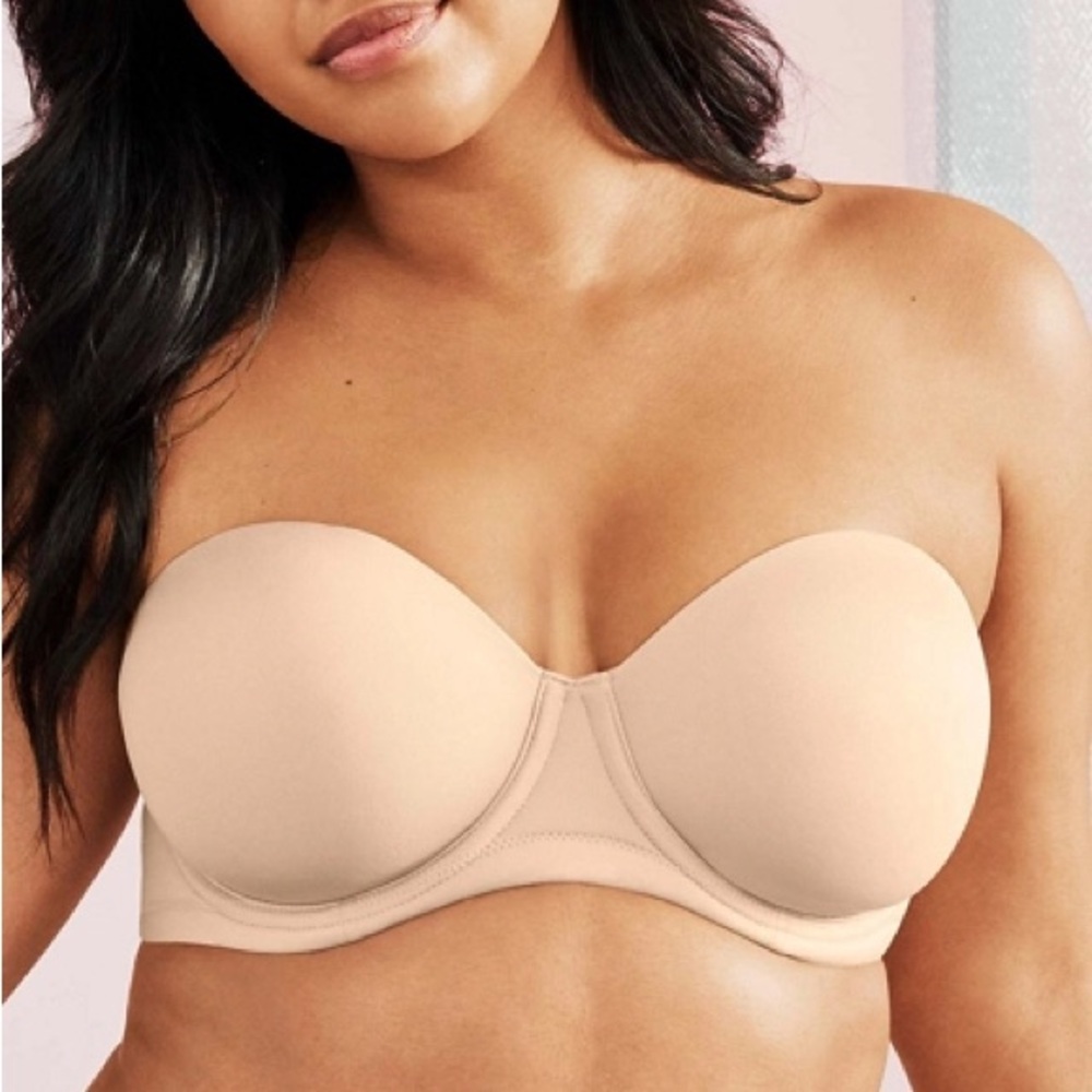 Wacoal Red Carpet™ Strapless Underwire Bra - Nude - 36DDD - New with Tag - Picture 2 of 16